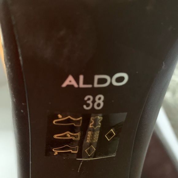 Aldo Tall Leather Boots - Picture 2 of 3